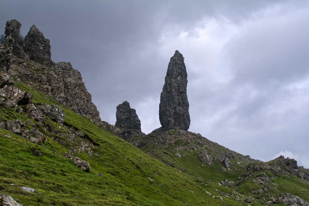 The Old Man of Storr auf der Isle of Sky, Schottland